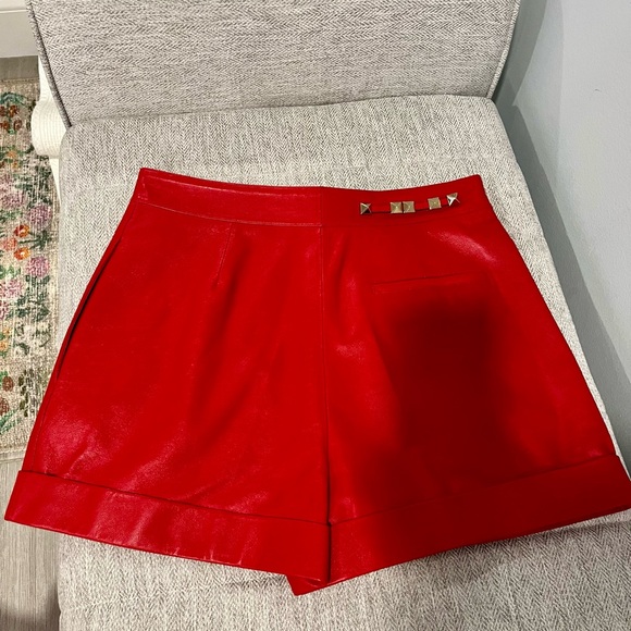 Valentino leather shorts - Picture 6 of 12